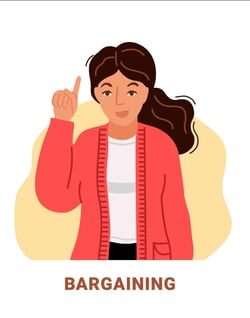 Bargaining- 5 Stages of Divorce Grief