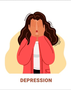 Depression- 5 Stages of Divorce Grief