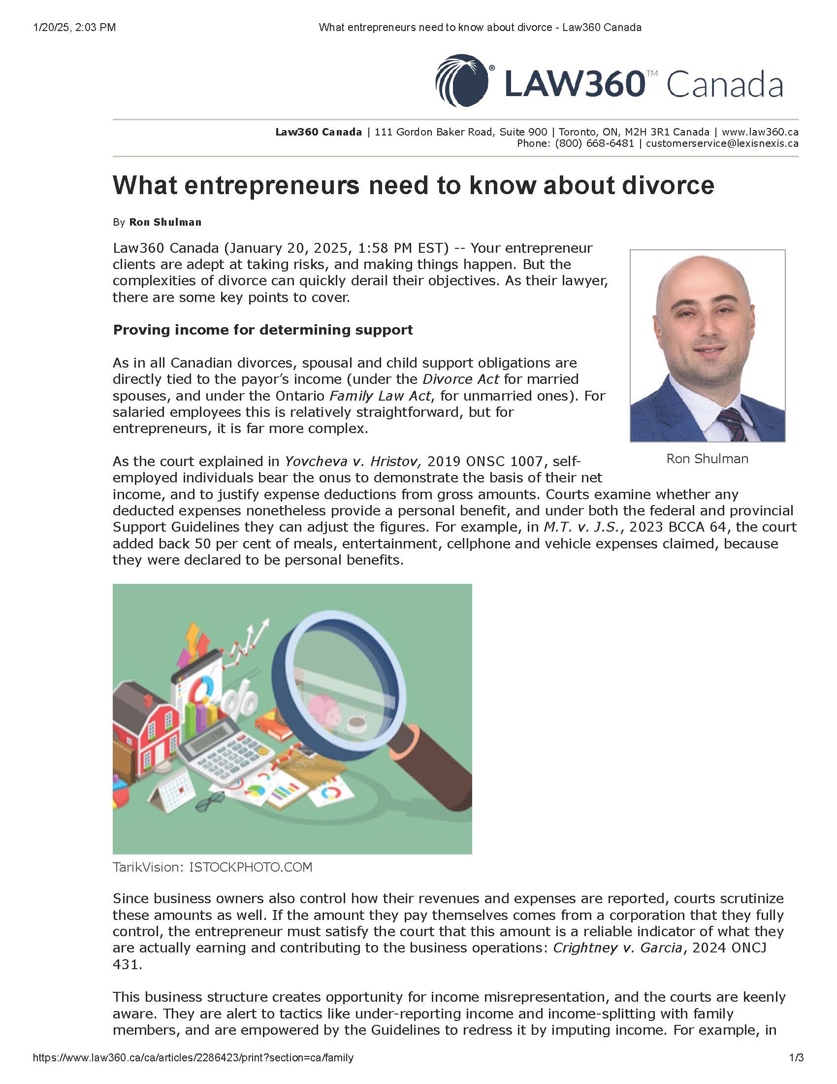 Law360 Entrepreneur and Divorce_Page_1