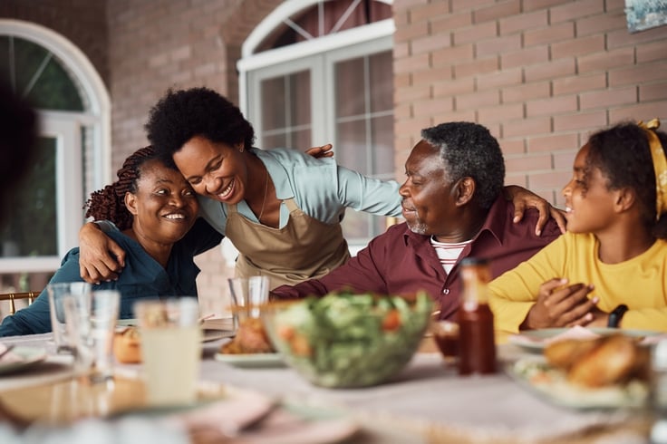 Grandparents helping single mom