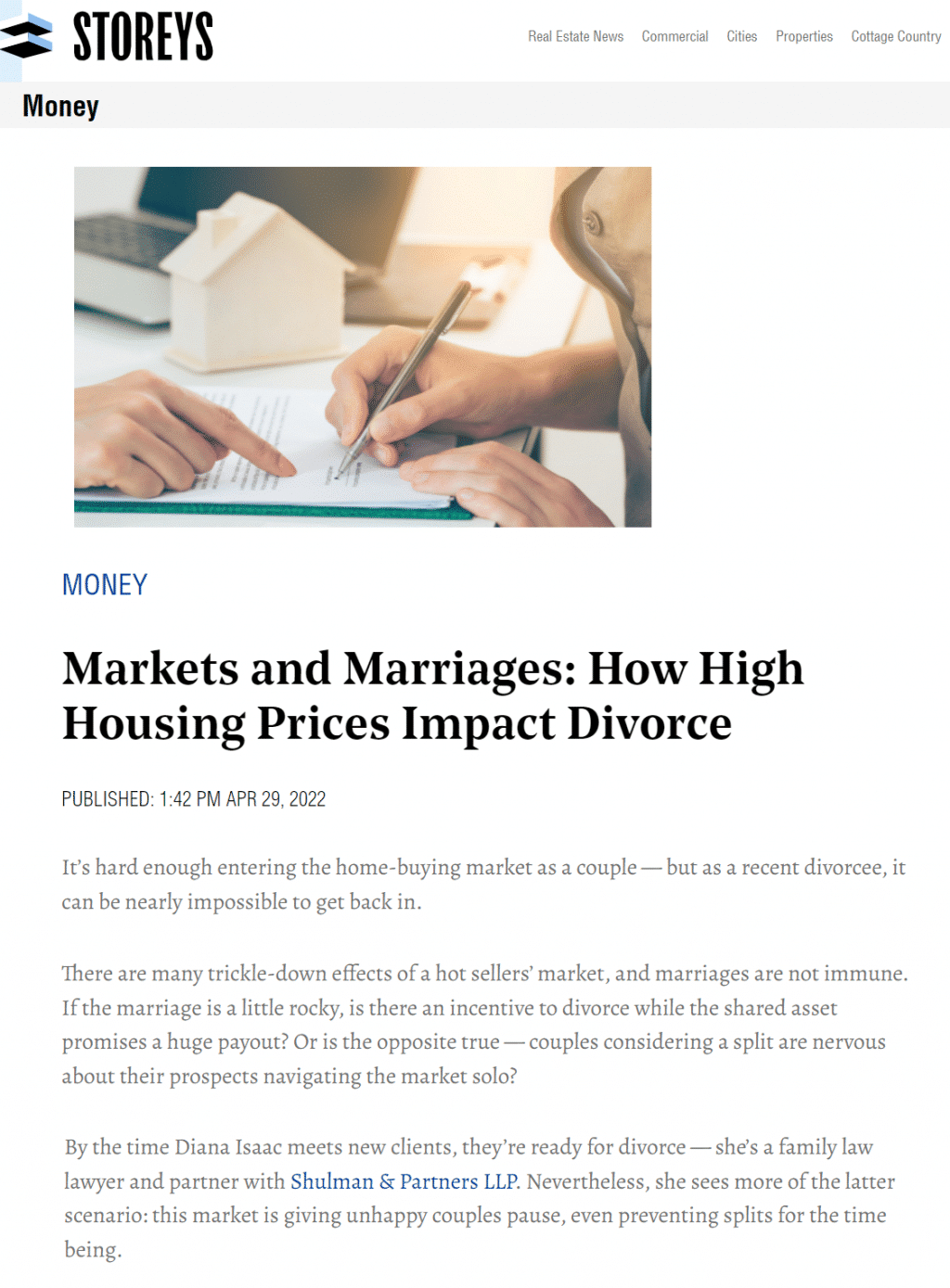 Markets and Marriages: How High Housing Prices Impact Divorce