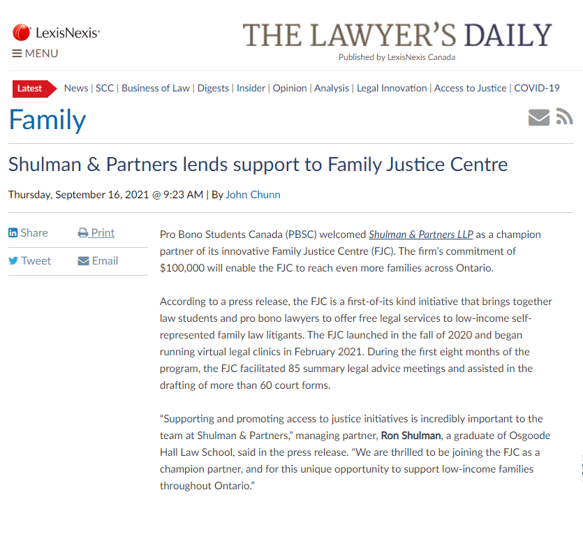 Family Justice Centre
